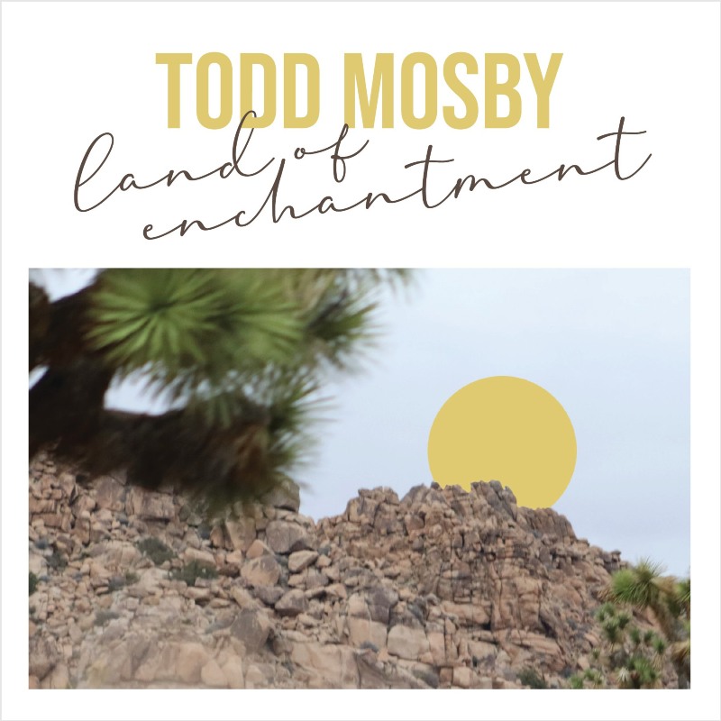 Cover art for album showing rocky slopes and desert pine tree